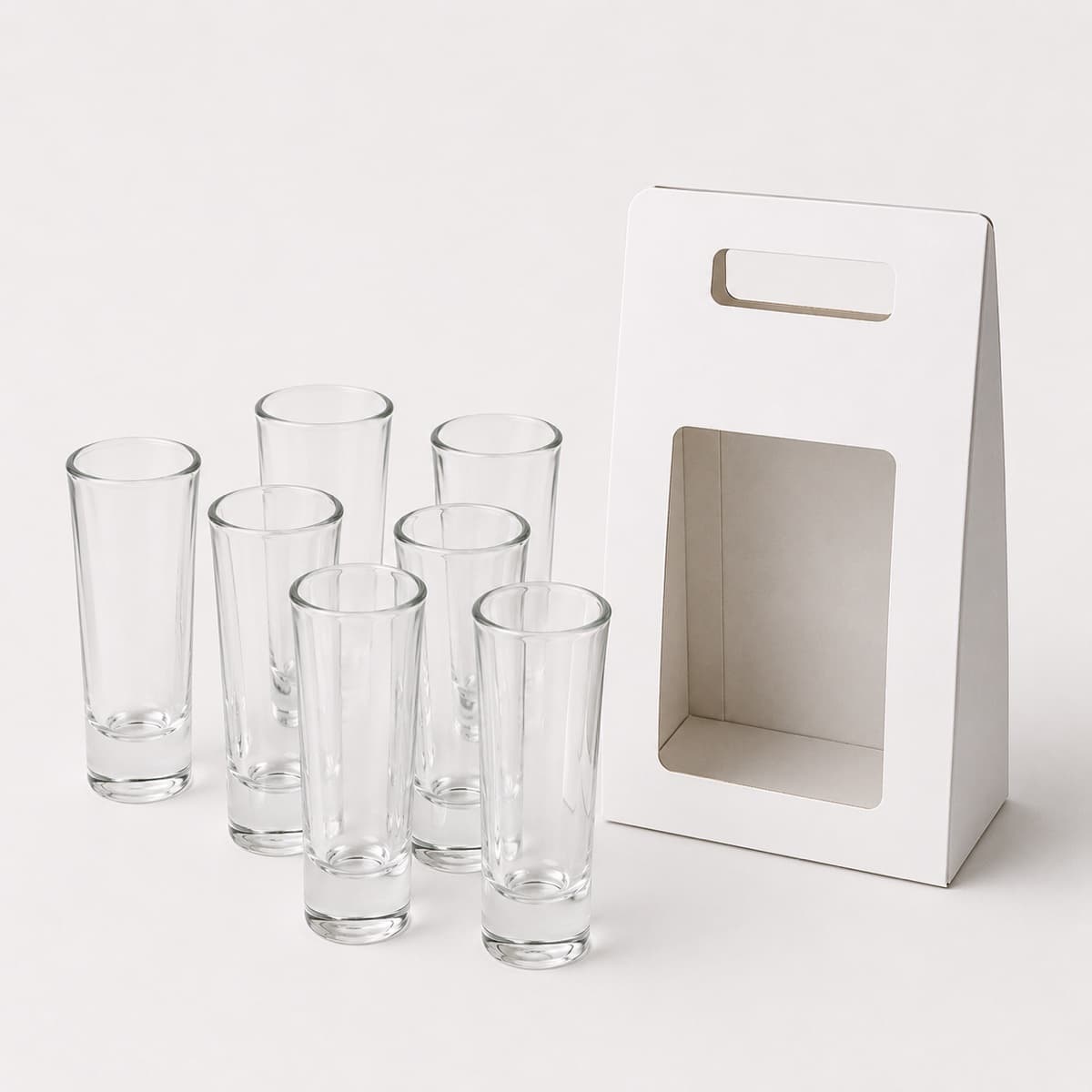 Vasitos de shot para personalizar en vivo en bodas en Guayaquil