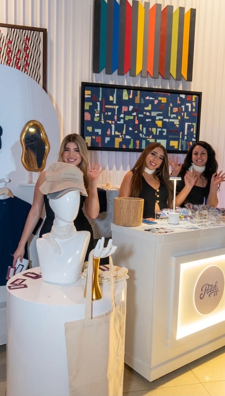 Invitadas en el Patch Bar durante una boda en Guayaquil